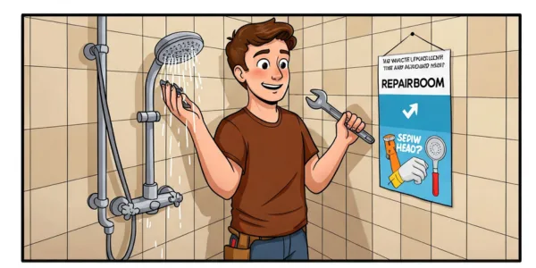 how to change a shower head
